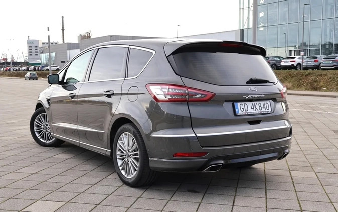 Ford S-Max cena 124230 przebieg: 168924, rok produkcji 2017 z Gdańsk małe 781